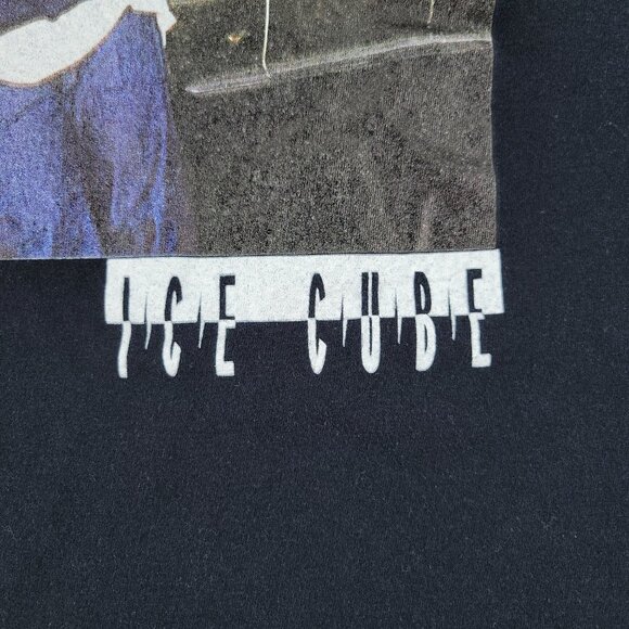 Ice Cube Shirt Men Medium Black Logo Graphic Tee Short Sleeve Hip Hop Rap Adult - Picture 3 of 12